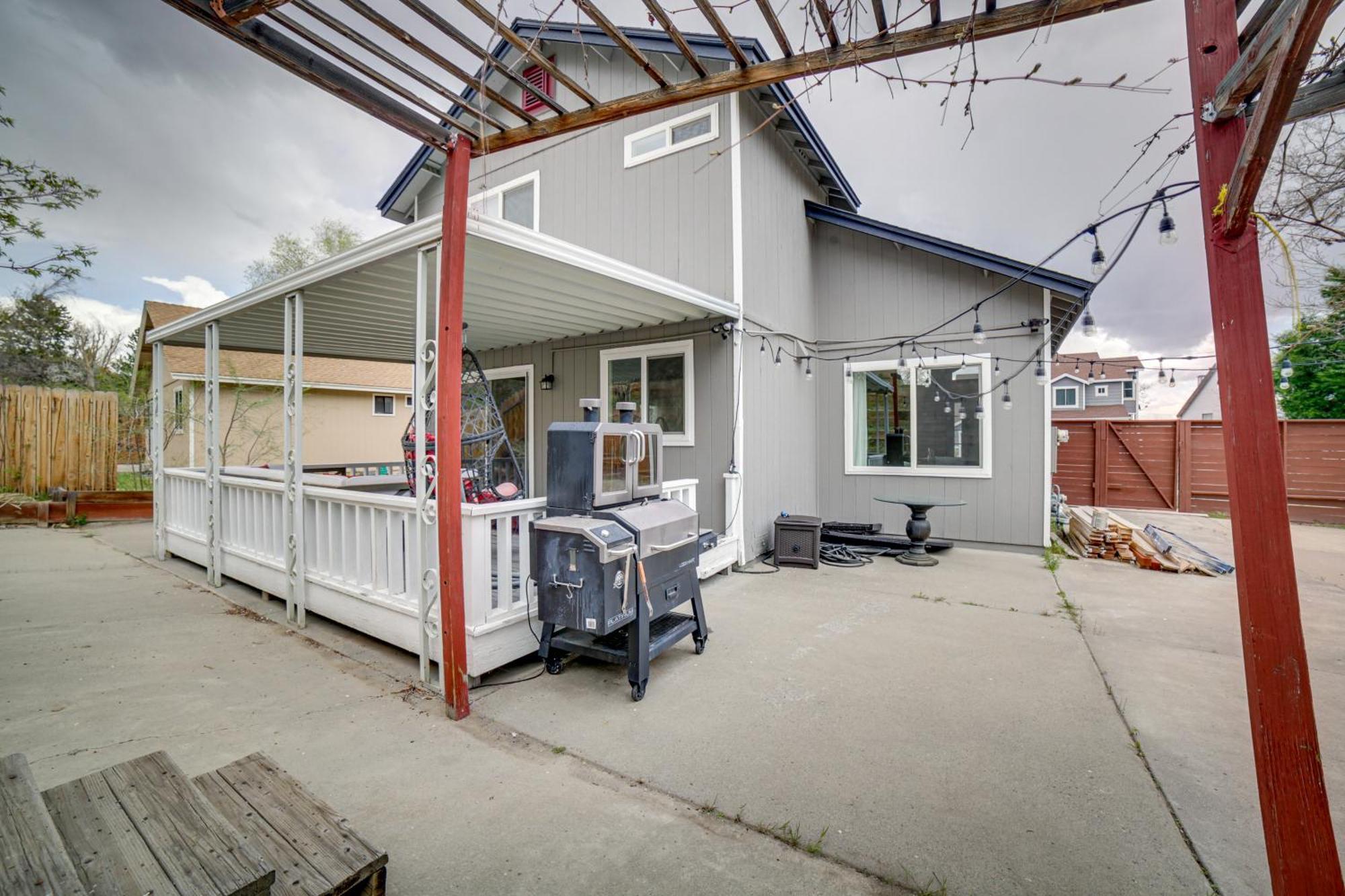 Reno Getaway With Spacious Patio And Grill! Villa Exterior photo