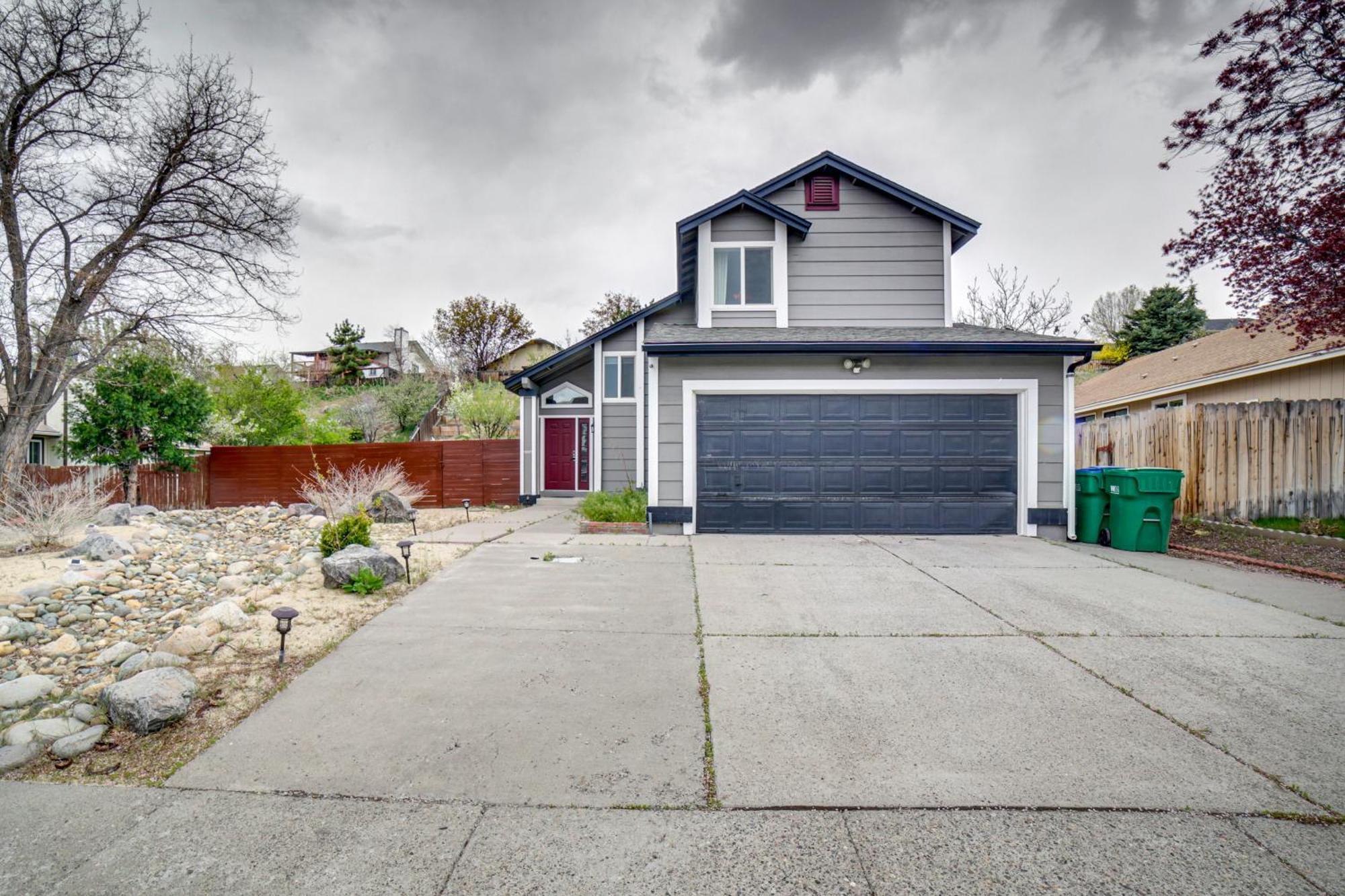 Reno Getaway With Spacious Patio And Grill! Villa Exterior photo